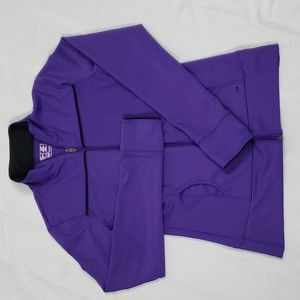 New Balance LIGHTNINGDRY jacket. Athleisure. Size Small. Purple.